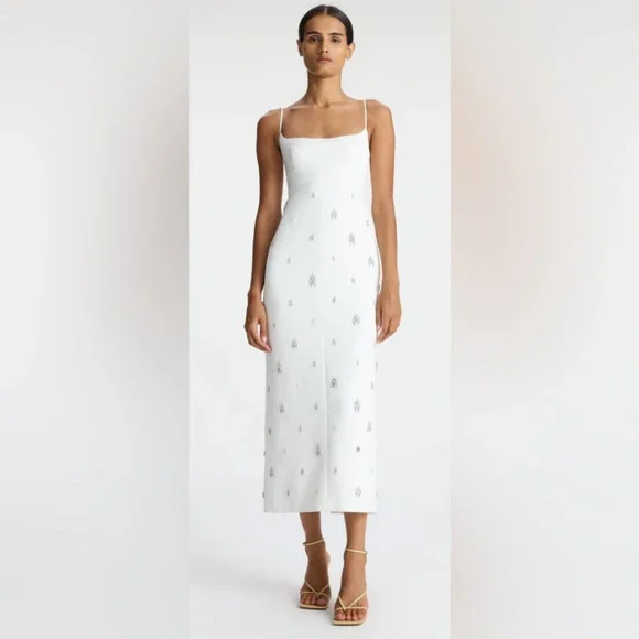 ALC Alana embellished midi dress - Picture 1 of 3